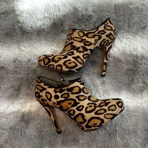 Sam Edelman booties, hot leopard print 2025
